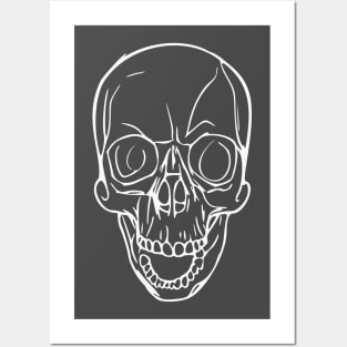 Skull Drawing Posters and Art